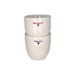 Tasse à café "Parrain" en céramique