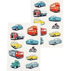 Tatouages temporaires vintage transport road trip