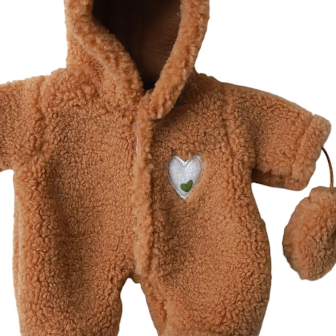 Tenue de poupée combinaison fausse fourrure ourson - Bébé Highland