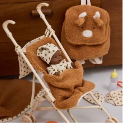 Tenue de poupée pyjama cœurs - Bébé Highland