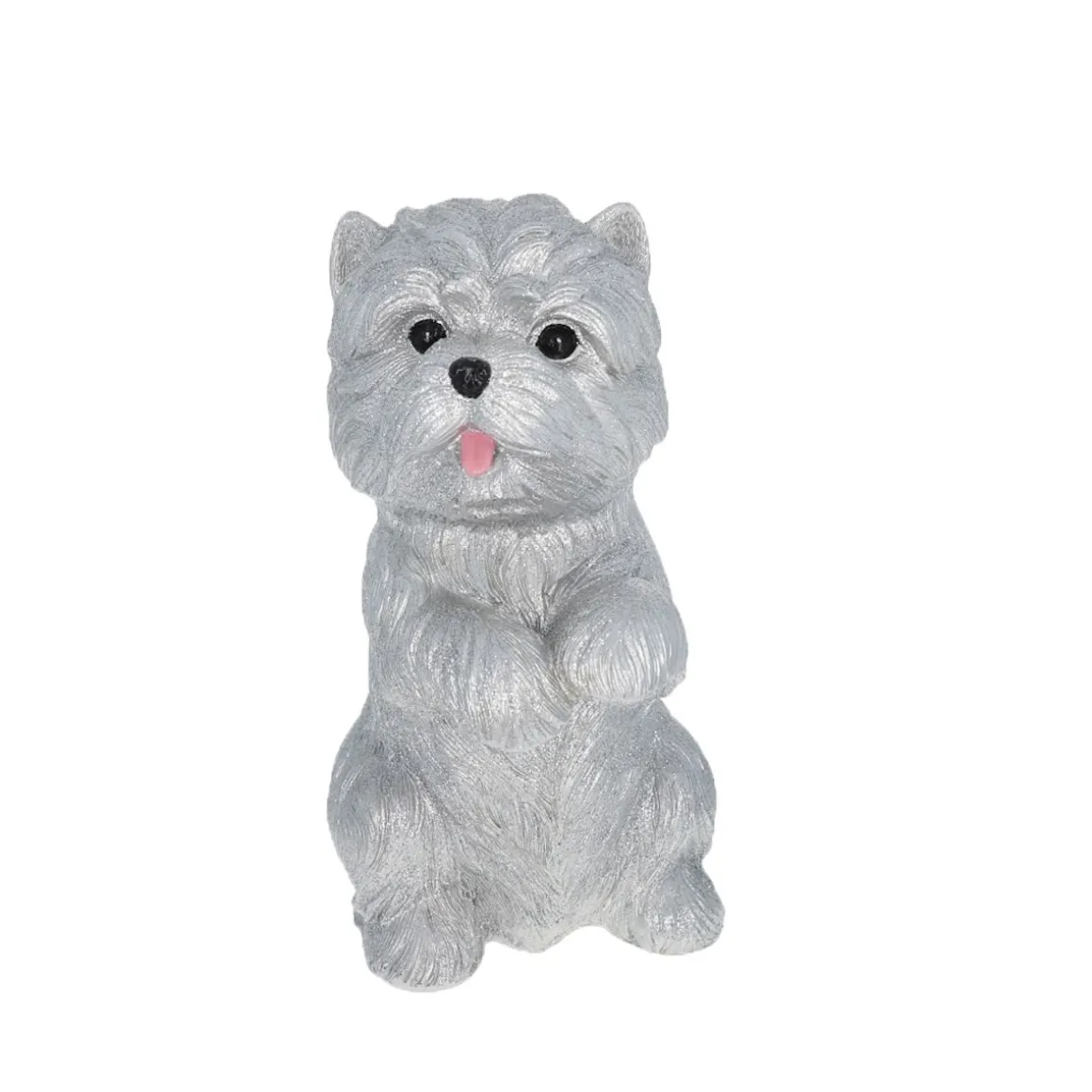 Tirelire chien à paillettes