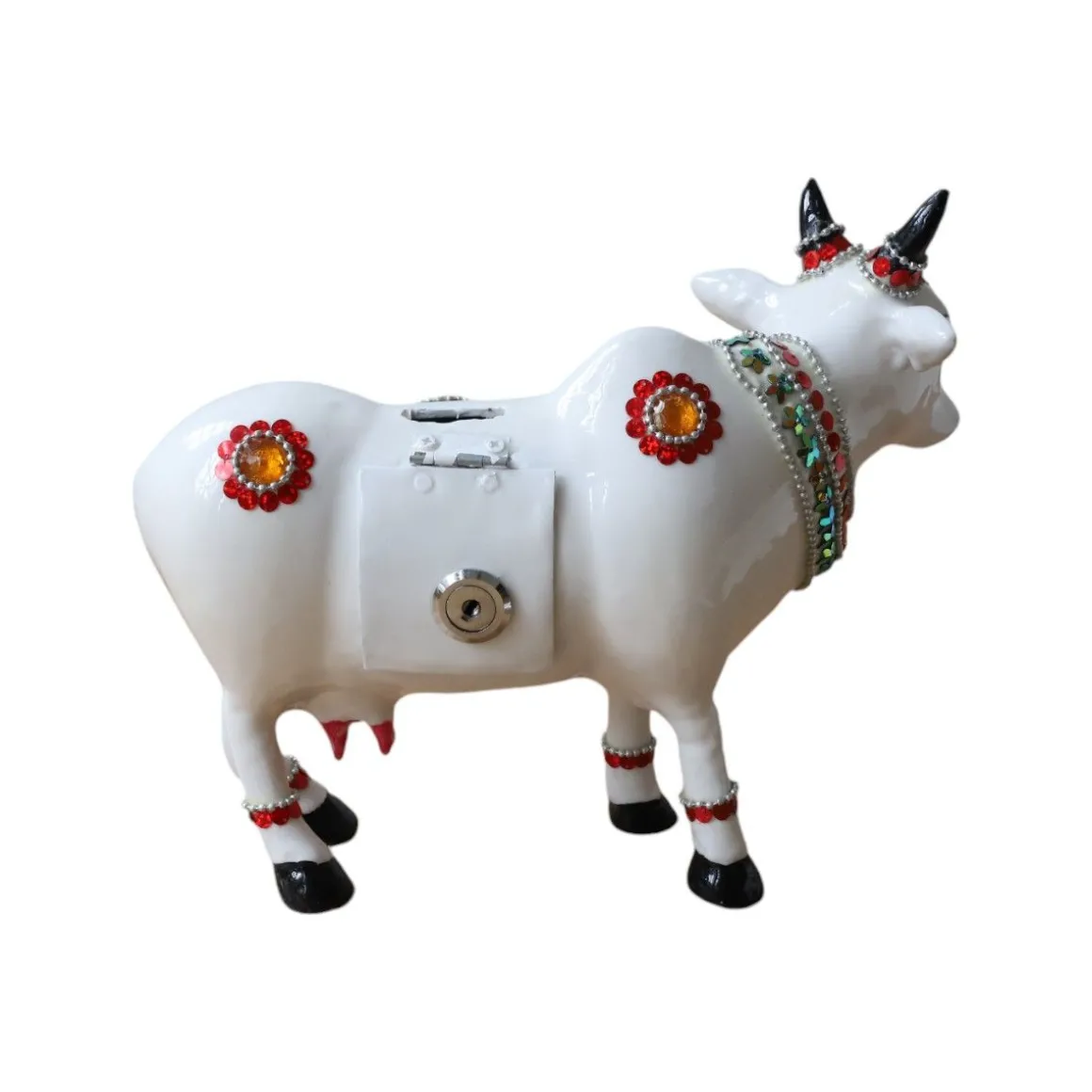 Tirelire statue vache sacrée - Mariage Indien