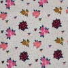 Toile cirée fleurs roses - La vie en rose