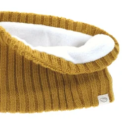 Tour de cou bébé jaune miel