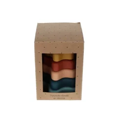Tour empilable 6 étoiles en silicone