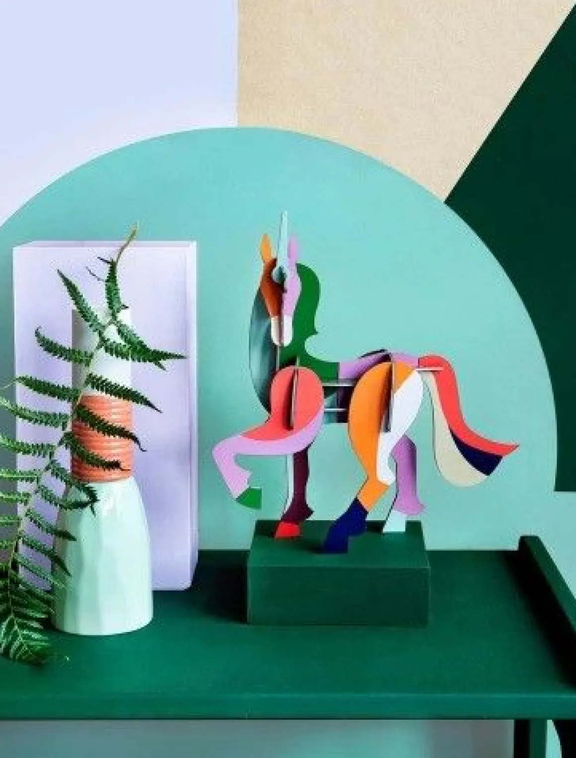 Trophée licorne géante