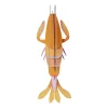 Trophée mural à assembler langoustine ambrée