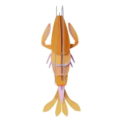 Trophée mural à assembler langoustine ambrée