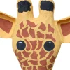 Trophée mural en papier mâché girafe