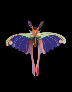 Trophée papillon bleu