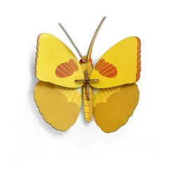 Trophée papillon jaune