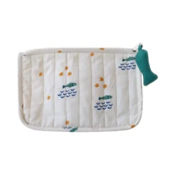 Trousse de toilette écrue poissons - Ma bonne étoile
