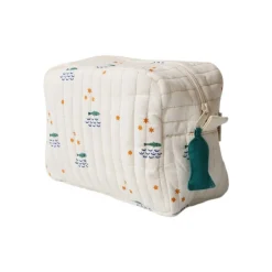 Trousse de toilette écrue poissons - Ma bonne étoile