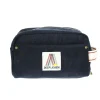 Trousse de toilette en toile bleu marine