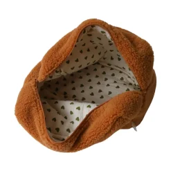 Trousse de toilette fausse fourrure - Bébé Highland