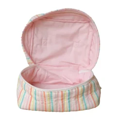 Trousse de toilette vanity rayé multicolore - Miaou