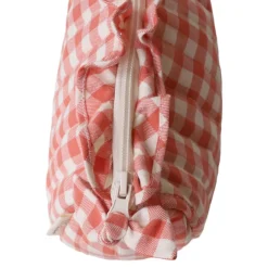 Trousse de toilette vichy - La petite poule rousse