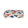 Trousse double zip - dinosaures