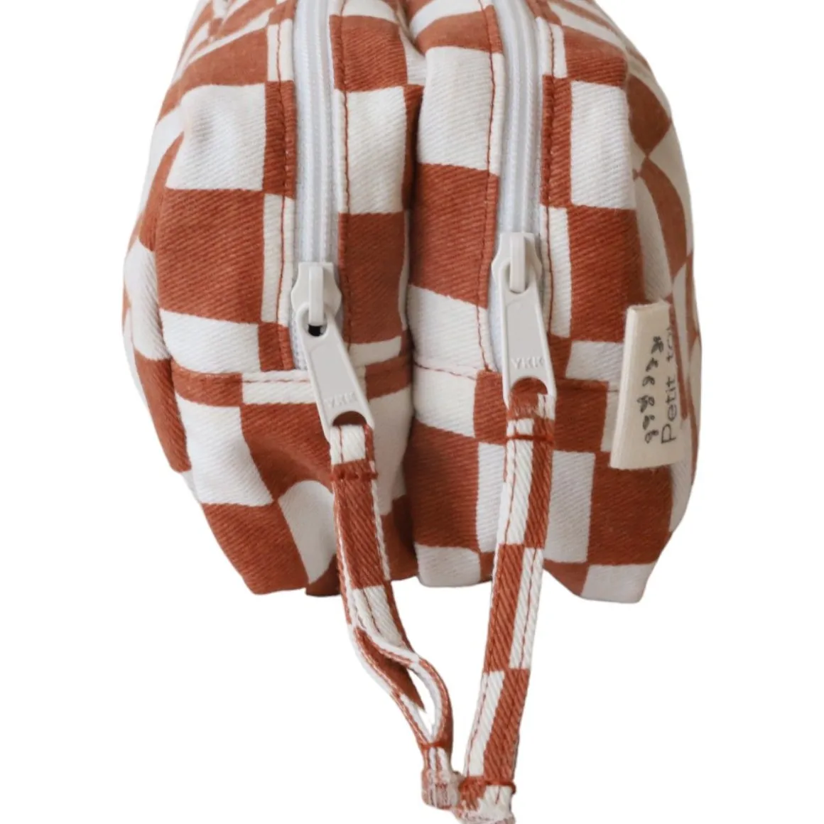 Trousse double zip damier - Skate park