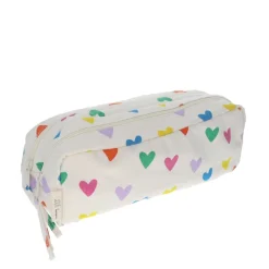 Trousse double zip multicœurs