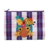 Trousse plate broderie Chiquita - Copacabana party !