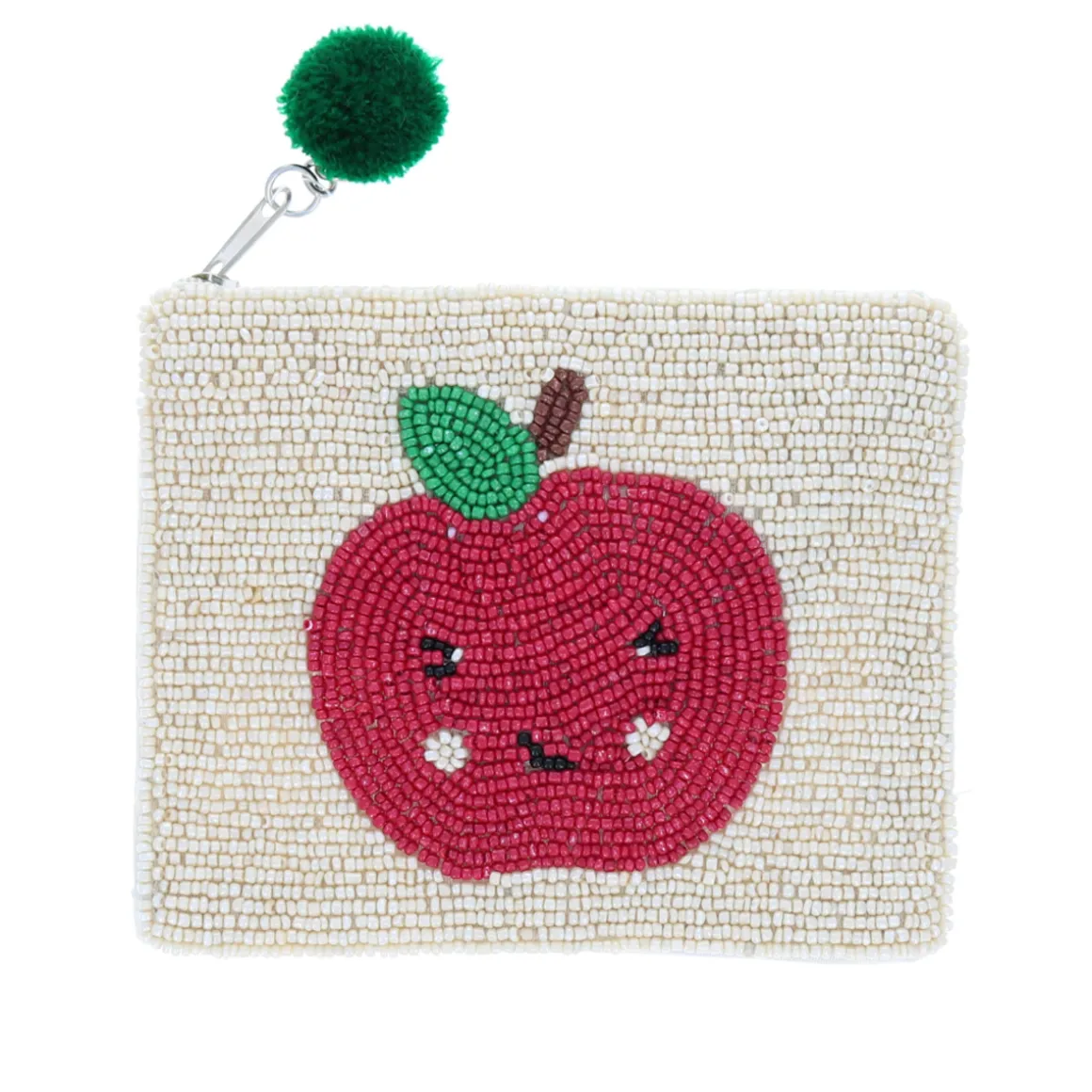 Trousse sequins pomme