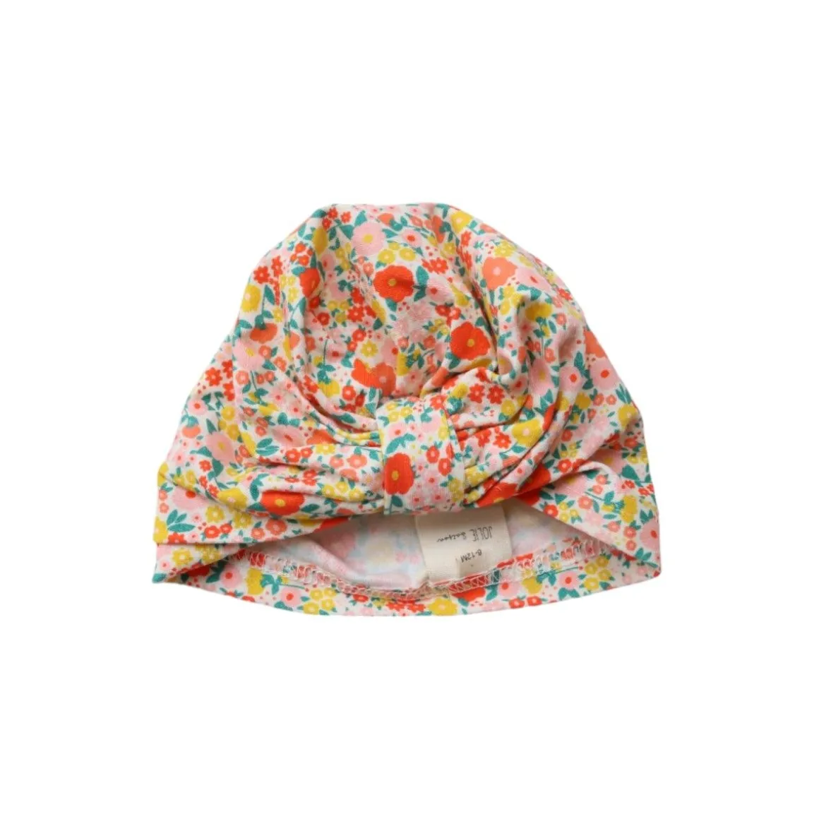 Turban fleuri - La petite poule rousse