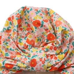 Turban fleuri - La petite poule rousse