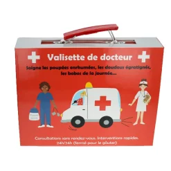 Valisette de docteur en bois