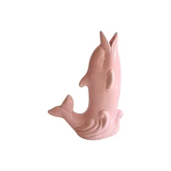 Vase soliflore dauphin rose - Dolphin Queen