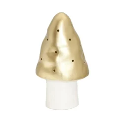 Veilleuse petit champignon doré